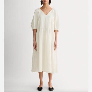 Everlane Cream Midi Dress